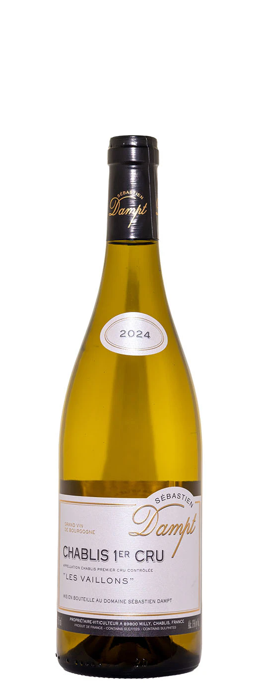 2024 Domaine Sebastien Dampt Chablis Les Vaillons 1er Cru