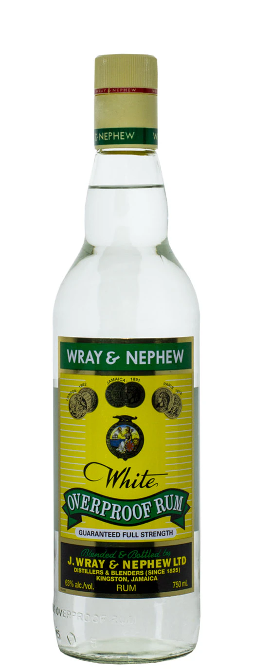 J Wray & Nephew White Overproof Rum | www.b-21.com