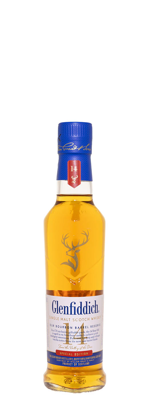 Glenfiddich 14yr Bourbon Barrel Reserve Single Malt Scotch
