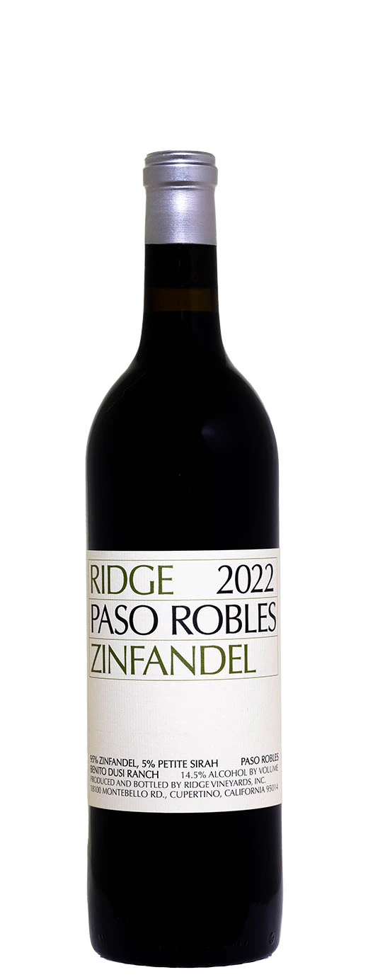 2022 Ridge Paso Robles Zinfandel